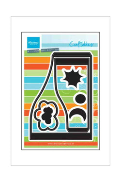 Dies - Marianne Designs Craftables - Bendy Card