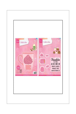 Stamps and Die Set - Marianne Design - Hot Chocolate Mug & Chocolates