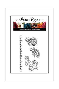 Stamps - Paper Rose - Mechanical Elements