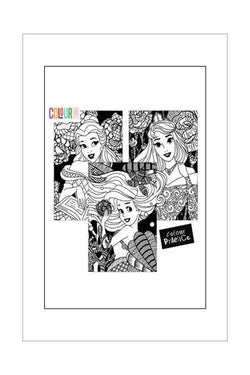 Kits - School Holiday Fun - Velvet Posters - Disney Princess 2 (3 pack)