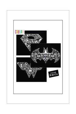 Kits - School Holiday Fun - A3 Velvet Posters - DC Justice League (3 pack)