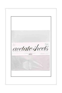 Ephemera - Couture Creations - Acetate - 12 x 12 (10 pack)