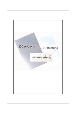 Ephemera - Couture Creations - Acetate - A4 (20 pack)