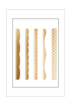 Dies - Couture Creations - Elegant Slimline (DL) Borders