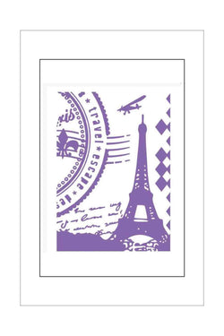 Embossing Folder - Couture Creations - Grand Paris Postage