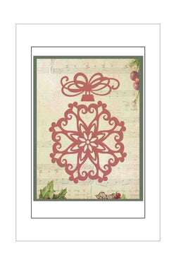 Dies - Couture Creations - Intricutz Dies - Ice Crystal (Bauble)