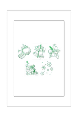 Stamps - Couture Creations - Mini - Christmas Set (5)