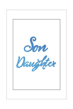 Dies - Couture Creations - Mini Dies - Son Daughter