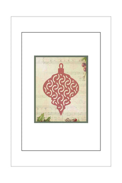 Dies - Couture Creations - Intricutz Dies - Christmas Trinket (Bauble)