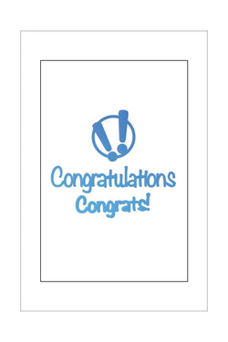 Dies - Couture Creations - Mini Dies - Congrats, Congratulations