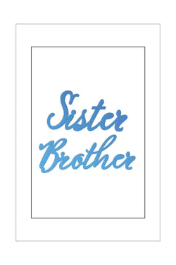 Dies - Couture Creations - Mini Dies - Sister Brother
