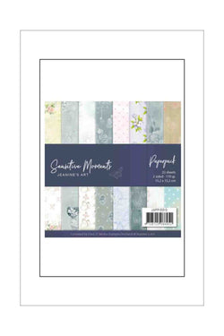6 x 6 - Patterned - Paper Pad - Jeanine's Art - Sensitive Moments