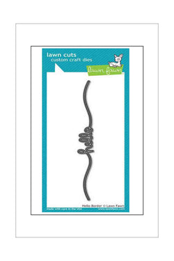 Dies - Lawn Fawn - Hello Border