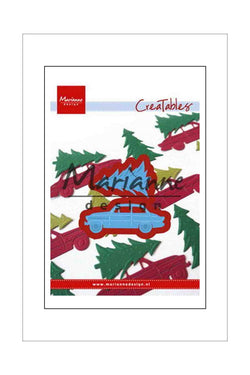 Dies - Marianne Designs Creatables - Car and Tree