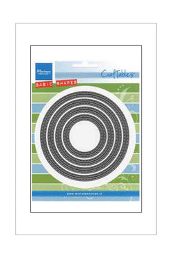 Dies - Marianne Designs Craftables - Nesting - Stitched Circles