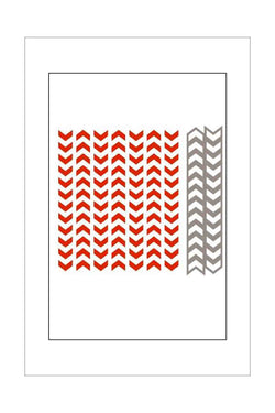 Embossing Folder & Die - Marianne Design - Square - Chevrons
