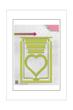 Dies - Nellie's Choice - Magic Reveal Card - Heart