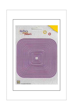 Dies - Nellie's Choice - Nesting - Rounded Squares