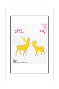 Dies - Nellie's Choice - Shape - Reindeer Set