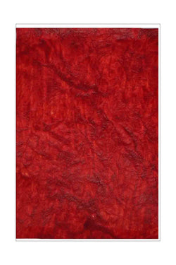 A4 - Textured Paper - Crinkle Batik - Red - A Paper Experience