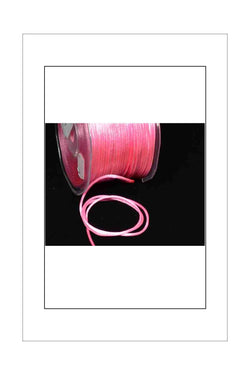 Cord, Satin, Rat Tail, China Knot - Hot Pink