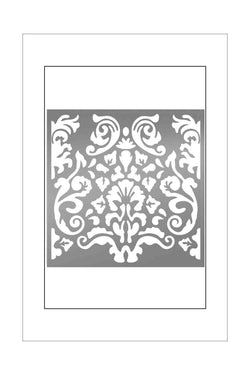 Stencil - Couture Creations - Botanical Damask
