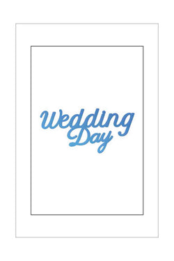 Dies - Couture Creations - Mini - Wedding Day (Words)