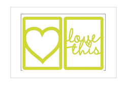 Dies - Kaisercraft - Love Frames