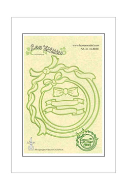 Dies - Lea'bilities - Christmas - Circle Ribbon Frames and Labels - A Paper Experience