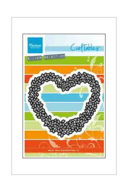 Dies - Marianne Design Craftables - Flowery Heart