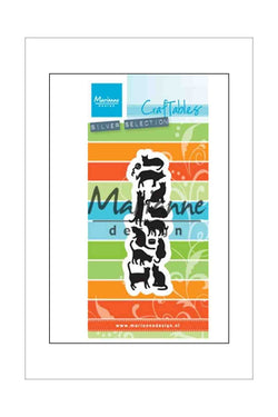 Dies - Marianne Designs Craftables - Mini Cats