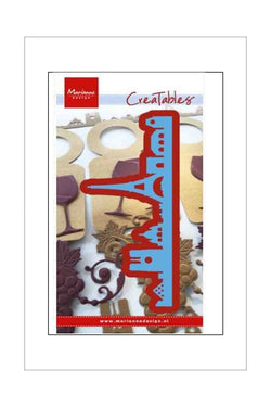 Dies - Marianne Designs Creatables - Paris Horizon
