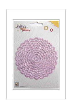 Dies - Nellie's Choice - Nesting - Scalloped Circles