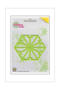 Dies - Nellie's Choice - Christmas Folding Bauble / Star
