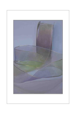 Organza Ribbon, Woven Edge Pastel Rainbow - A Paper Experience