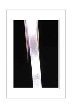 Satin Ribbon, Single Sided, Woven Edge Pale Pink