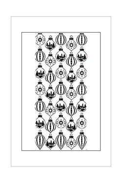 Adhesives - Stickers - Christmas Baubles Small Silver - A Paper Experience