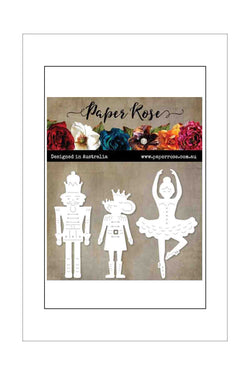 Dies - Paper Rose - Christmas - Nutcracker Set