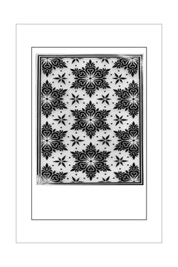 Embossing Folder - Poppy Crafts - Christmas - Snowflake (Large Decorative)