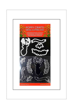 Stamps and Die Set - Poppy Crafts - Hello Deer