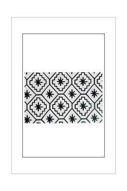 Embossing Folder - Poppy Crafts - Christmas - Starry (1/2 strip)