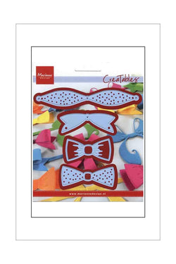 Dies - Marianne Designs Creatables - Bow Set (Dots & Plain Tied) - A Paper Experience