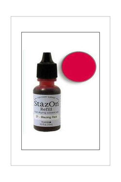Inks - Stazon - Refill - Blazing Red