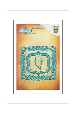 Dies - Nellie's Vintasia - Gentleman Silhouette Frame