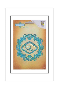 Dies - Nellie's Vintasia - Hearts Frame