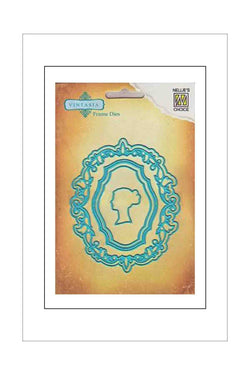 Dies - Nellie's Vintasia - Lady Silhouette Frame