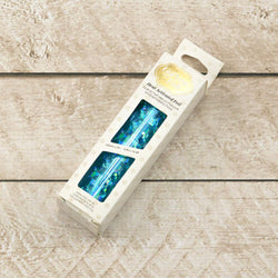 Hotfoils - Couture Creations - Iridescents - Blue (Cyan) Triangles - A Paper Experience