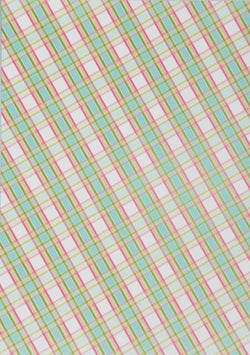 A4 - Patterned - Metallic Crosshatch - A Paper Experience