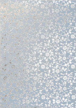 A4 - Patterned - Metallic Floral Foil - Click here to choose colour - A Paper Experience