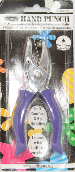 Punches - Hand Punch - Star - 6mm (1/4")